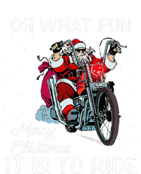 Biker Santa Motorcycle Fan Merry Christmas Xmas Holidays  16 in Basic Backpack