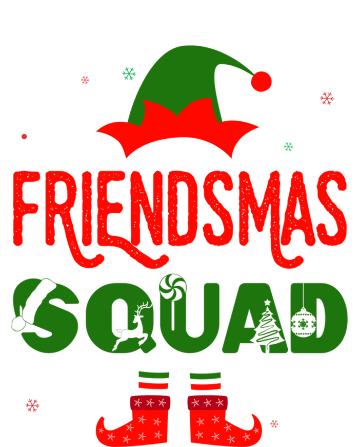 Merry Elf Friendsmas Theme Squad Matching Christmas Funny Gift T-Shirt