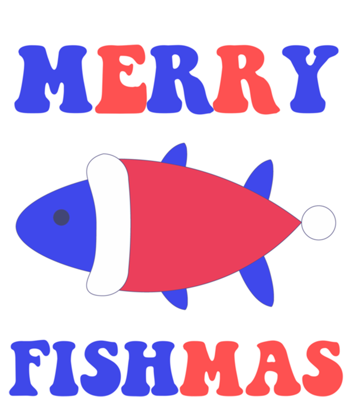 Merry Fishmas Funny Christmas Fishing Xmas Great Gift T-Shirt