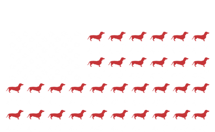 American Flag Dachshund Patriotic Dachshund Doxie Lover Cool Gift T-Shirt