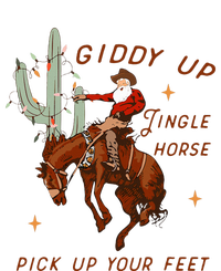 Giddy Up Jingle Horse Pick Up Your Feet Cowboy Santa Cactus  PosiCharge Competitor Tank