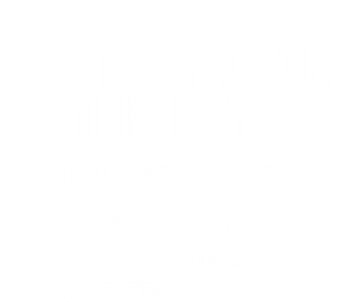 Due To Inflation This Is My Halloween Tday Christmas Gift Tote Bag