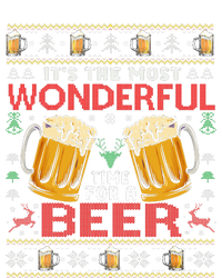 Xmas Wonderful Time For A Beer Ugly Christmas Sweaters  Hoodie