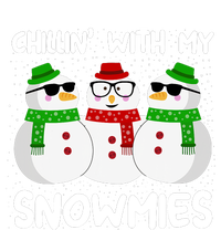 Snowman Christmas Chillin With My Snowmies Ugly Gift Baby Bodysuit