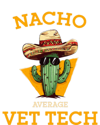 Nacho Average Vet Tech Funny Mexican Veterinary Technicians  Sustainable Beanie