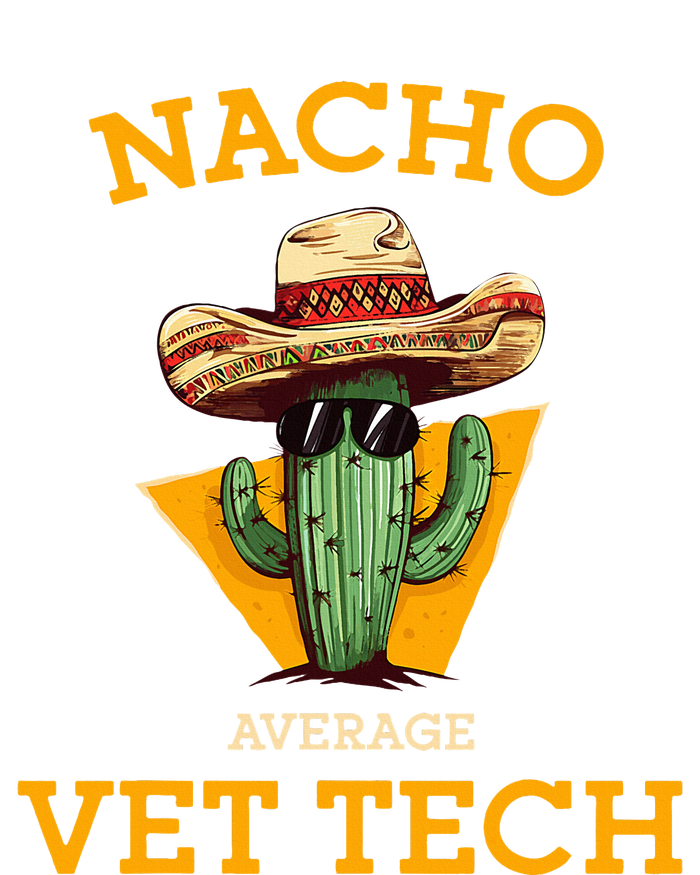 Nacho Average Vet Tech Funny Mexican Veterinary Technicians  Sustainable Beanie