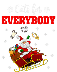 Cats For Everybody Christmas Cat Funny Xmas Santa  Zip Tote Bag