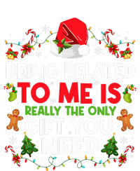 Being Related To Me Funny Christmas Family Xmas Pajamas T-Shirt