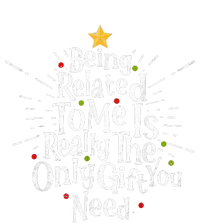 Being Related To Me Funny Family Matching Christmas Pajamas  T-Shirt