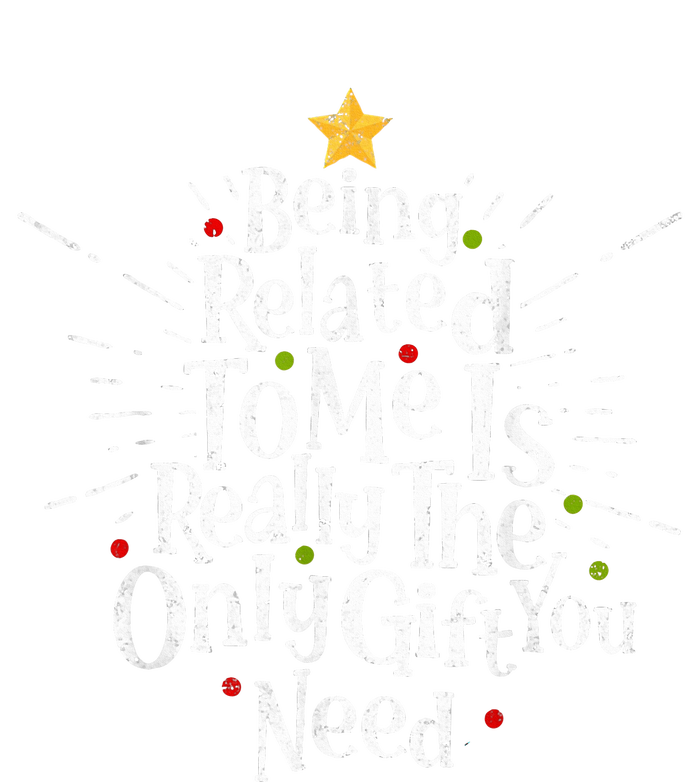 Being Related To Me Funny Family Matching Christmas Pajamas  T-Shirt