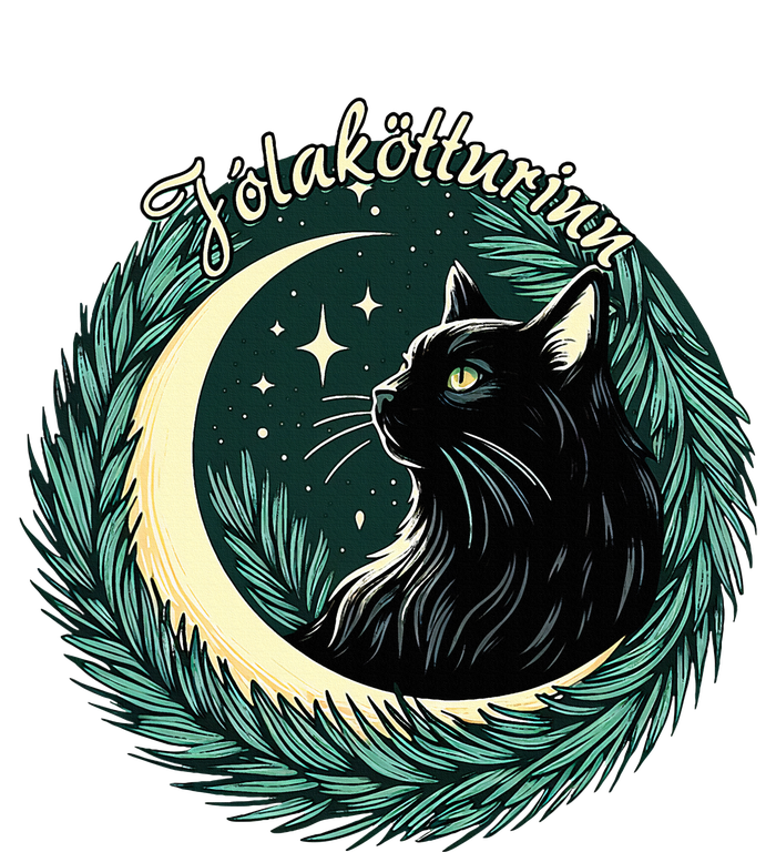 Yule Cat Jolakotturinn Icelandic Christmas Cat Love Feline  T-Shirt