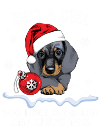 Just A Who Loves Dachshund And Christmas Dachshund Xmas Gift Kids Hoodie