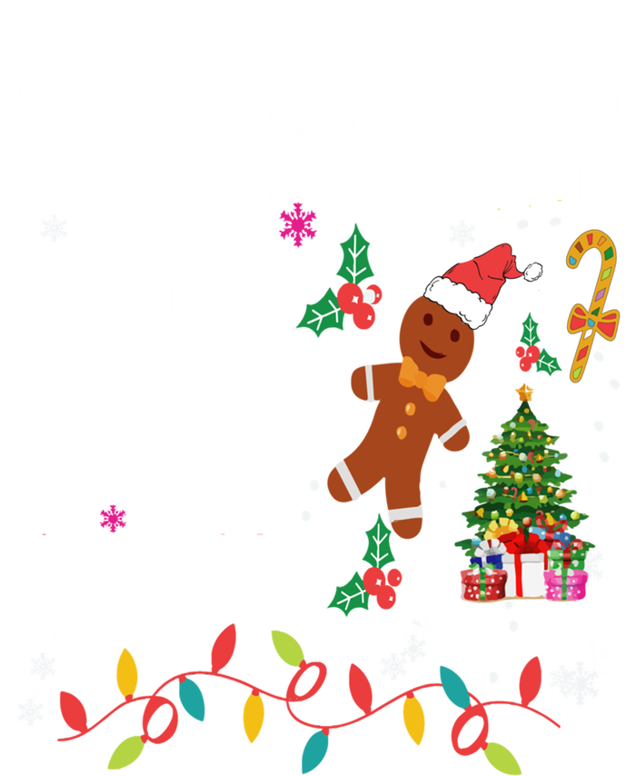 Most Likely To Eat Santas Cookies Family Matching Gift T-Shirt