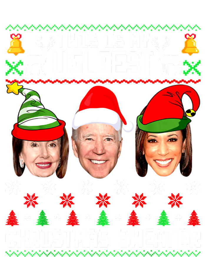 Santa Joe Biden This Is My Ugliest Christmas Sweater Ugly Gift T-Shirt