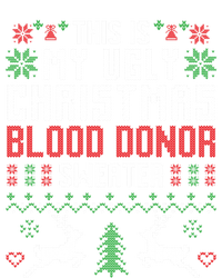 This Is My Ugly Christmas Blood Donor Sweater Cute Gift Coaster