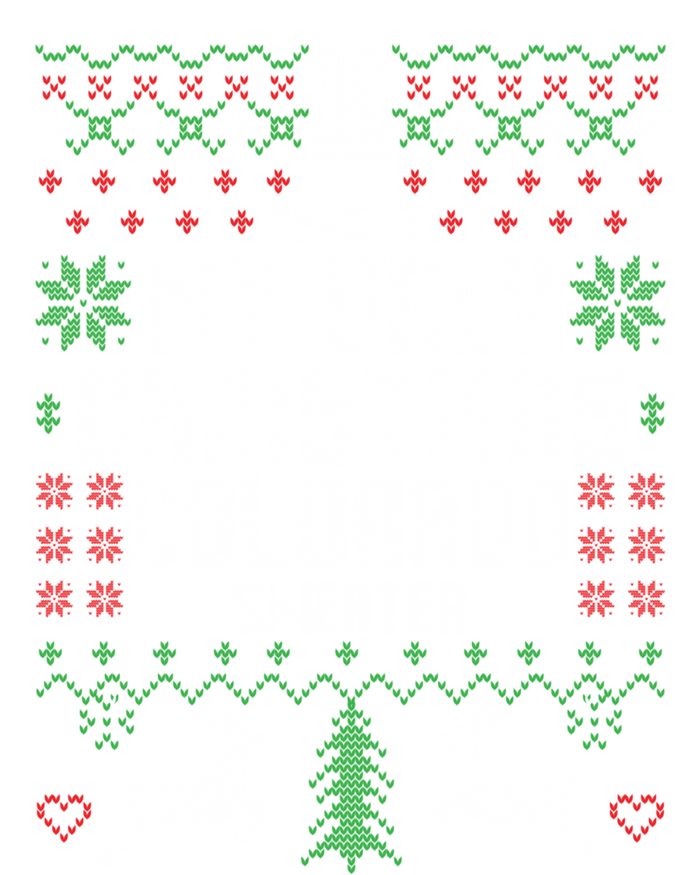 This Is My Ugly Christmas Colorado Sweater Funny Xmas Funny Gift Cute Gift Women's Tri-Blend 3/4-Sleeve Raglan Shirt