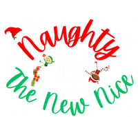 Naughty Is The New Nice Elf Santa Snow Christmas Holiday Gift T-Shirt