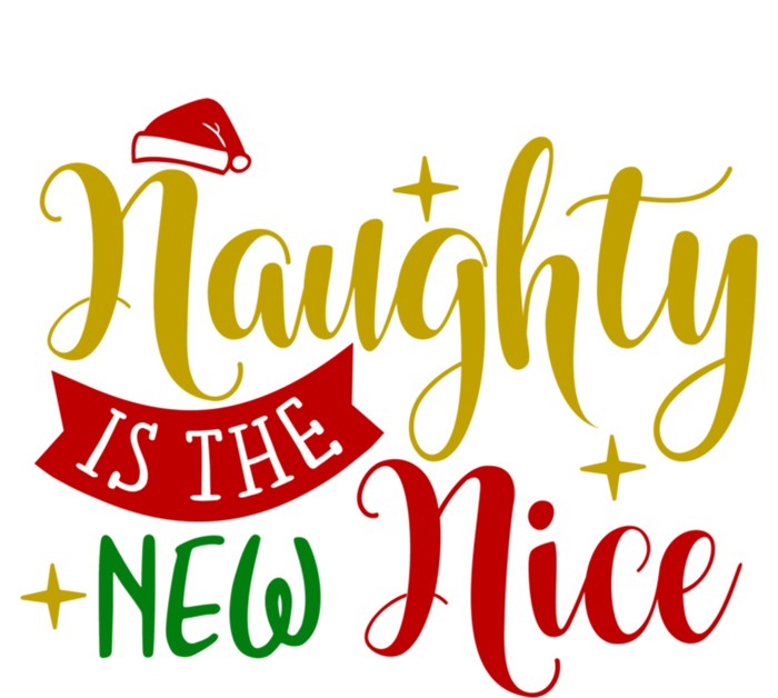 Naughty Is The New Nice Funny Christmas Novelty Holiday Item Funny Gift Doggie Tank