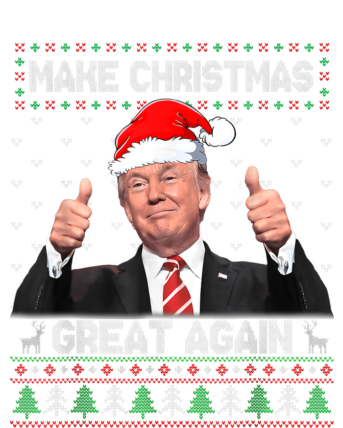 Funny Trump Make Christmas Great Again Ugly Sweater Xmas Legacy Cool Fit Booney Bucket Hat