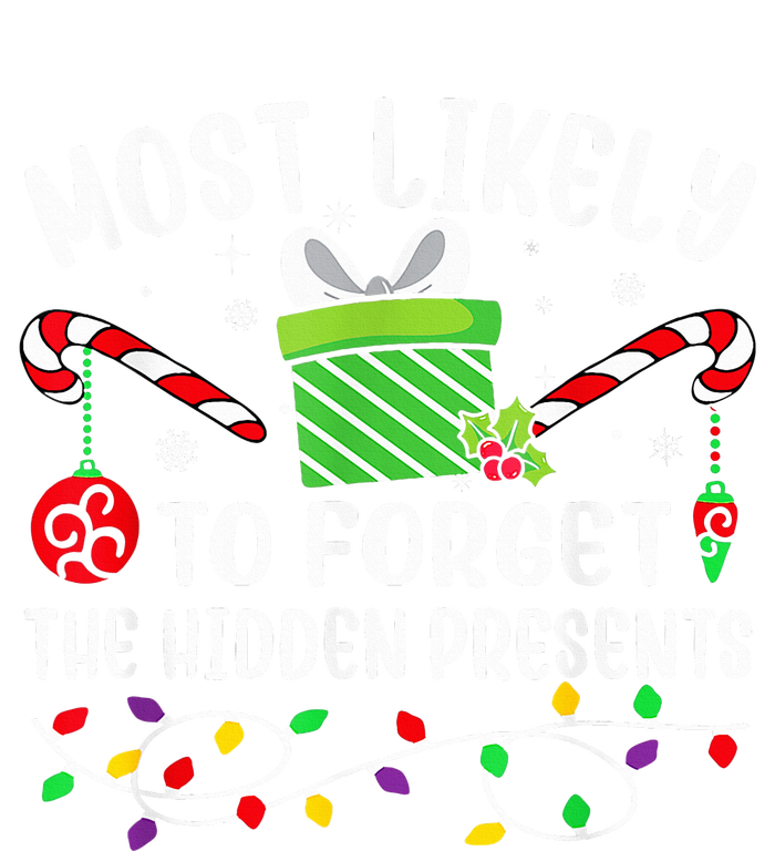 Most Likely To Forget The Hidden Presents xmas  7-Panel Snapback Hat