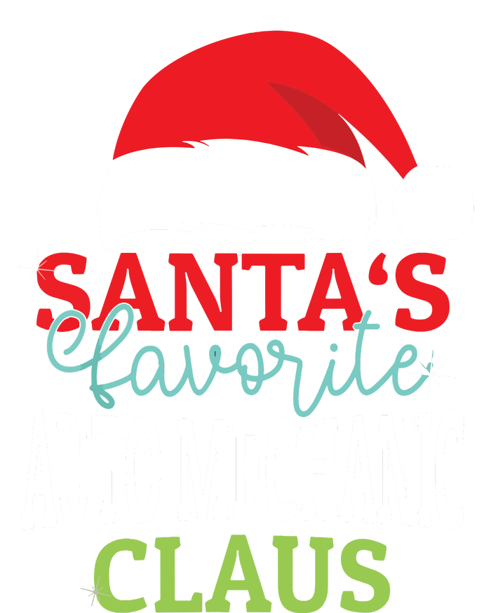 Santas Favorite Xmas Auto Mechanic Christmas Claus Pjs Hoodie