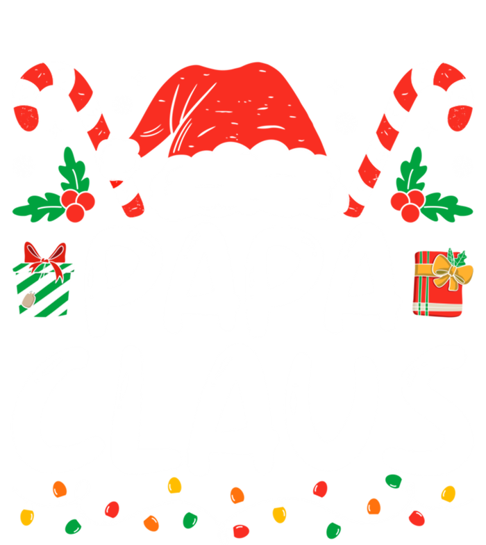 Papa Claus Christmas Lights Matching Family Pajama Gift Short Acrylic Beanie