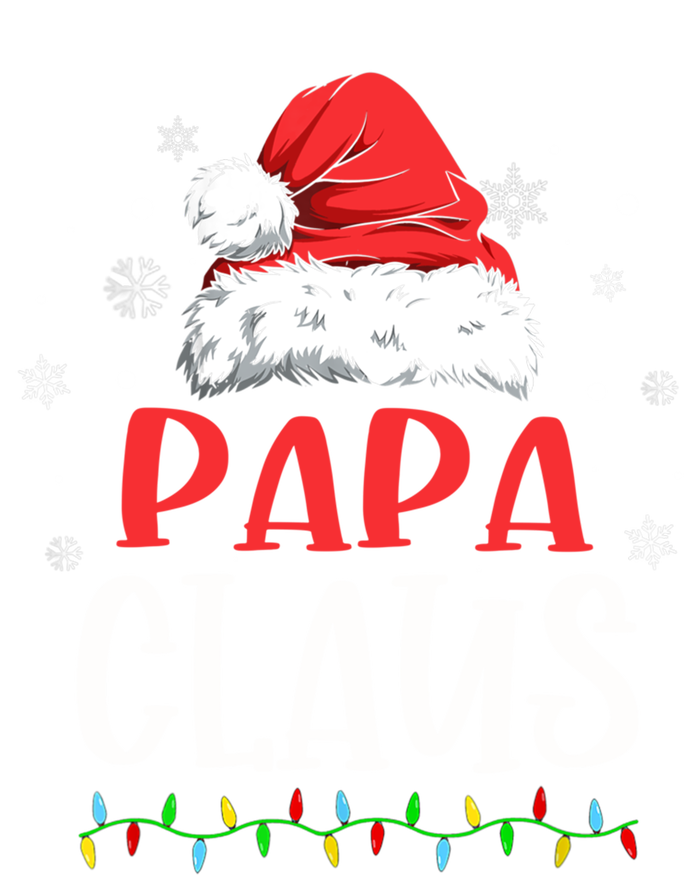 Papa Claus Matching Family Christmas Pajama Gift T-Shirt