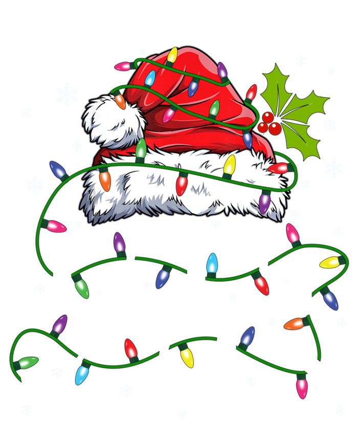 Papa Claus Gift Christmas Lights Pajama Family Matching Gift Sustainable Beanie