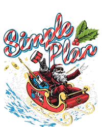 Simple Plan Santa Claus Sleigh T-Shirt