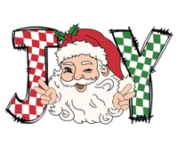 Retro Christmas Joy To The World Santa Claus Xmas Vibes Gift T-Shirt