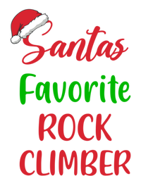 SantaS Favorite Rock Climber Christmas Climbing Great Gift Kids Tie-Dye T-Shirt