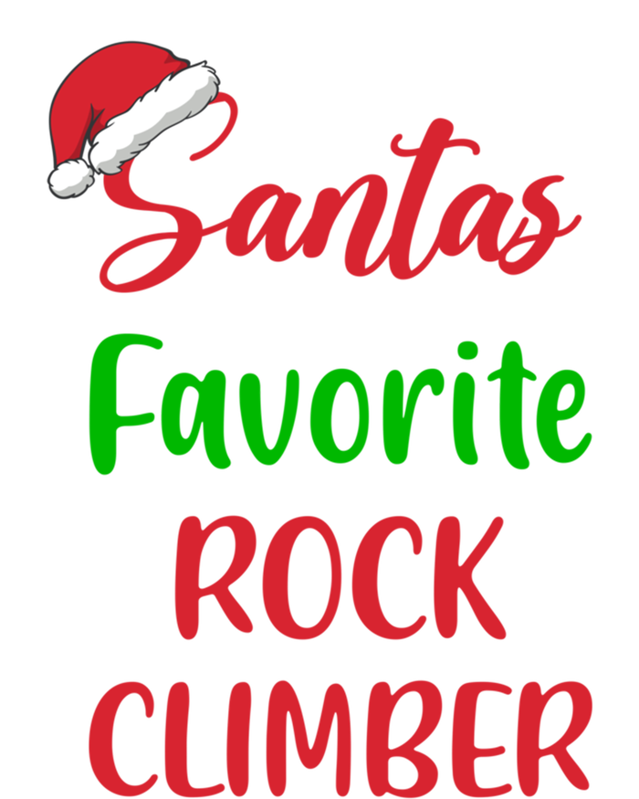 SantaS Favorite Rock Climber Christmas Climbing Great Gift Kids Tie-Dye T-Shirt