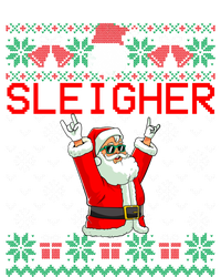 Sleigher Heavy Metal Music Hail Santa Ugly Christmas Sweater Funny Gift Canvas