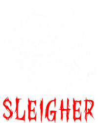 Sleigher Santa Claus Metal Christmas Rock On Hail Santa Cute Gift Premium Hoodie