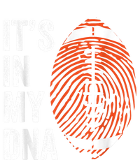 ItS In My Dna American Football Fingerprint Football Player Toddler Zip Fleece Hoodie