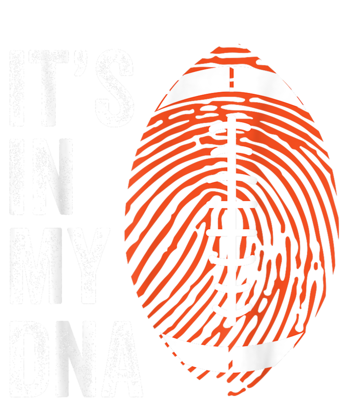 ItS In My Dna American Football Fingerprint Football Player Toddler Zip Fleece Hoodie