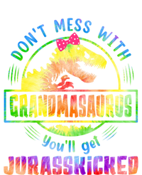 Tie Dye Grandmasaurus MotherS Day T Rex Dinosaurs Lover Meaningful Gift Sustainable Beanie