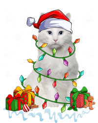 Turkish Angora Cat Xmas Light Christmas Kitten Lover Cool Gift T-Shirt