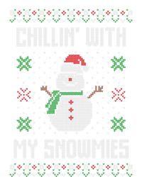 Ugly Christmas Xmas Snow Chillin With My Snowmies Great Gift Coaster