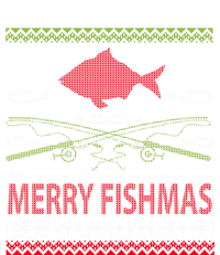 Ugly Fishing Christmas Bass Fish Merry Fishmas Great Gift Valucap Bio-Washed Visor