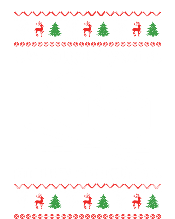 We Wish You A Merry Christmas Food Christmas Sushi Rolls Cool Gift T-Shirt