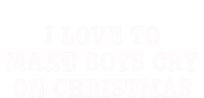 I Love To Make Boy Cry On Christmas Ladies Essential Tank