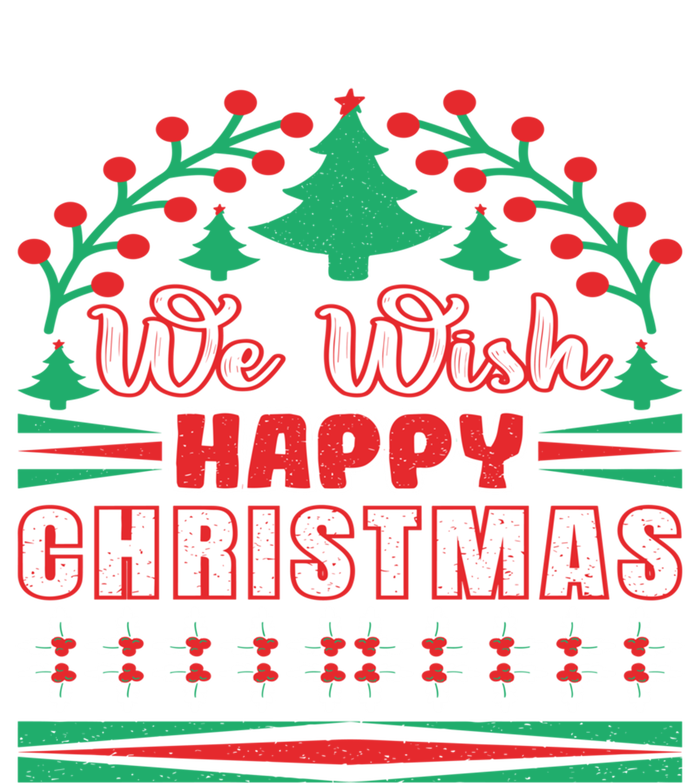 Wish You Happy Merry Jolly Christmas Matching Family Gnomes Cute Gift Women's V-Neck T-Shirt