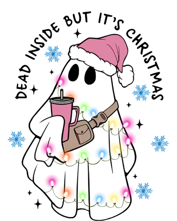 Cute Ghost Dead Inside But ItS Christmas Coffee Lovers Great Gift Tall Hoodie