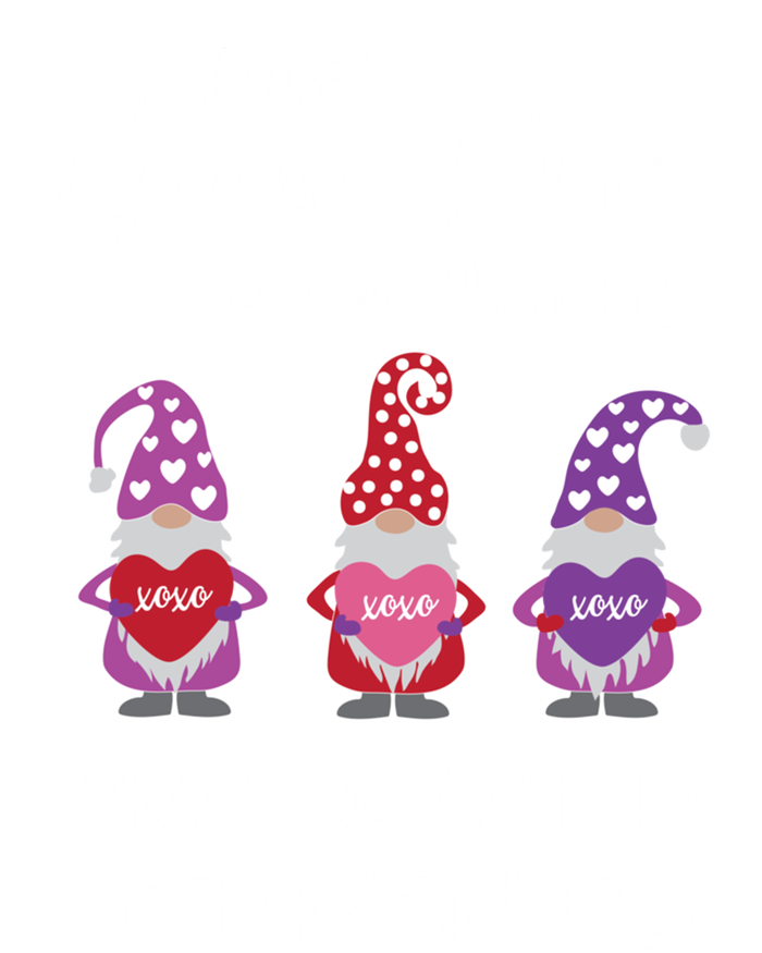 Cute Kindergarten Teacher ValentineS Day Gnomes Cute Gift Women's T-Shirt