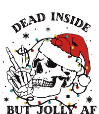 Dead Inside But Jolly Af Funny Christmas Design Gift T-Shirt