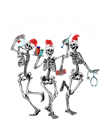 Dead Inside But Merry Funny Dancing Skeleton Christmas Nurse Gift T-Shirt