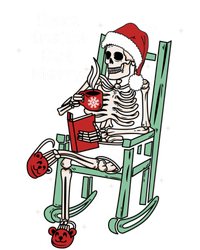 Dead Inside But Merry Funny Skeleton Coffee Christmas Gift T-Shirt