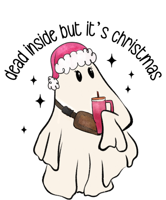 Groovy Boojee Ghost Dead Inside But Its Christmas Holiday Gift T-Shirt