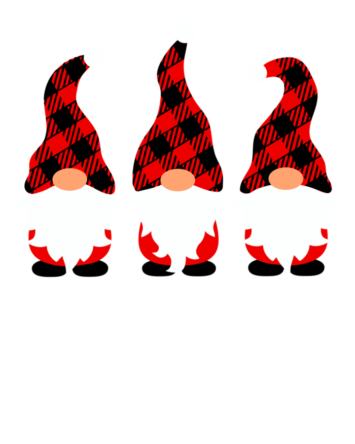 Hanging With My 1st Grade Gnomies Teacher Gnome Great Gift Women's Tri-Blend 3/4-Sleeve Raglan Shirt